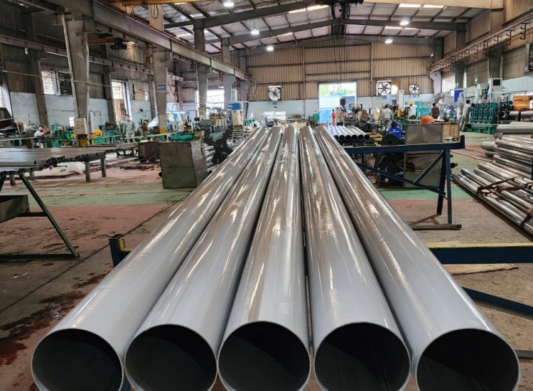 ỐNG HÀN INOX CÔNG NGHIỆP 201 TIÊU CHUẨN A778/A312/JIS G3459/DIN