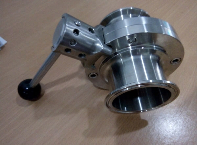 VAN BƯỚM TAY RÚT INOX 304, VAN BƯỚM TAY RÚT INOX 316, VAN TAY RÚT, VAN BƯỚM VI SINH