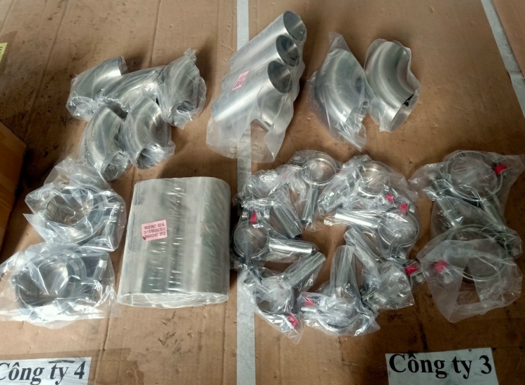 CHỮ THẬP INOX VI SINH 304/316 KẾT NỐI CLAMP