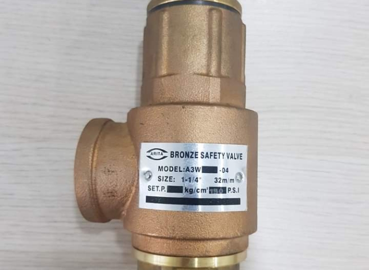 VAN AN TOÀN KHÔNG TAY GẠT ĐỒNG | A3W/ ARV-907SE/ARITA-BRONZE-SAFETY-VALVE-SE-ARV-907SE-ARV-907SELE