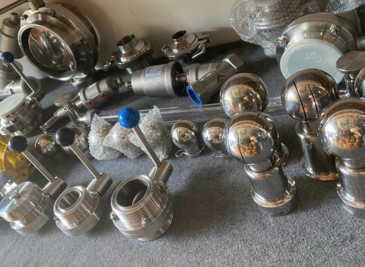 QUẢ CẦU CIP CỐ ĐỊNH INOX 316, QUẢ CẦU CỐ ĐỊNH